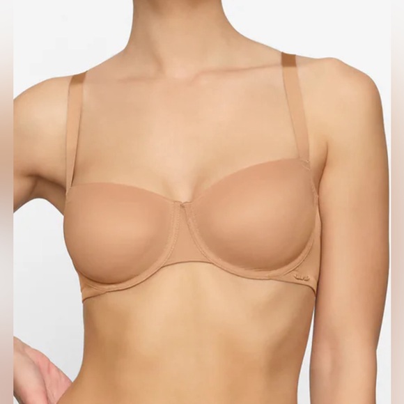 SKIMS No Show MOLDED UNLINED BALCONETTE BR-UWR-2054 Sz 36DD - Picture 15 of 15